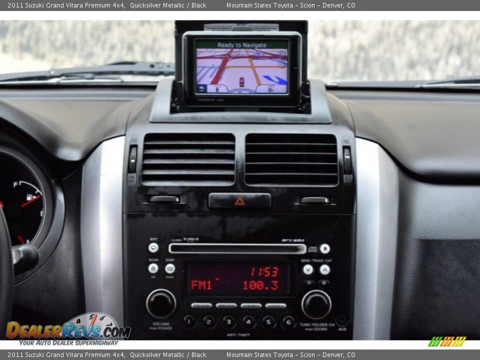 2011 Suzuki Grand Vitara Premium 4x4 Quicksilver Metallic / Black Photo #14