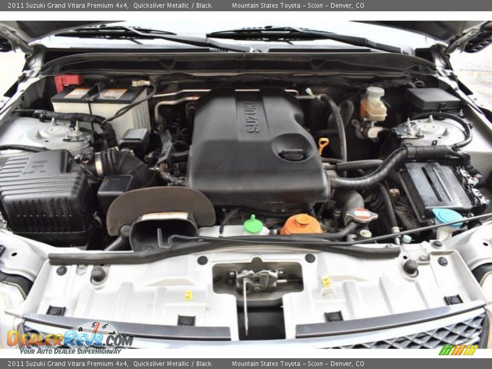 2011 Suzuki Grand Vitara Premium 4x4 Quicksilver Metallic / Black Photo #27