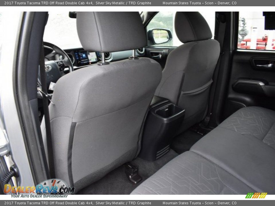 2017 Toyota Tacoma TRD Off Road Double Cab 4x4 Silver Sky Metallic / TRD Graphite Photo #20