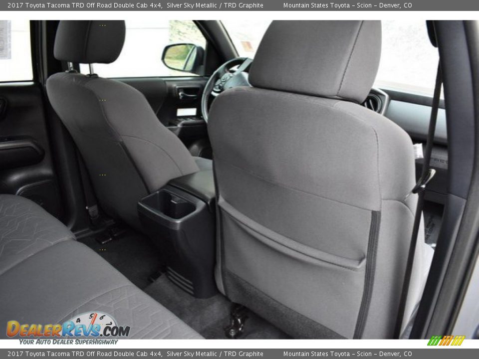 2017 Toyota Tacoma TRD Off Road Double Cab 4x4 Silver Sky Metallic / TRD Graphite Photo #21