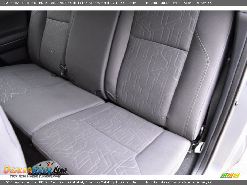 2017 Toyota Tacoma TRD Off Road Double Cab 4x4 Silver Sky Metallic / TRD Graphite Photo #22