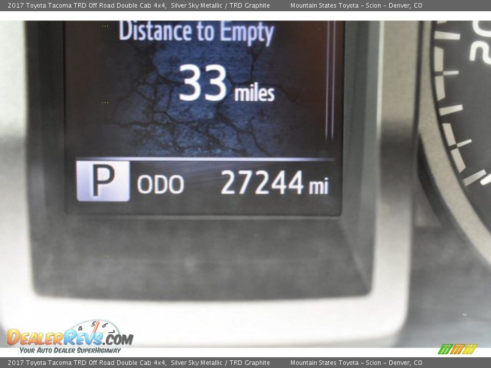 2017 Toyota Tacoma TRD Off Road Double Cab 4x4 Silver Sky Metallic / TRD Graphite Photo #30