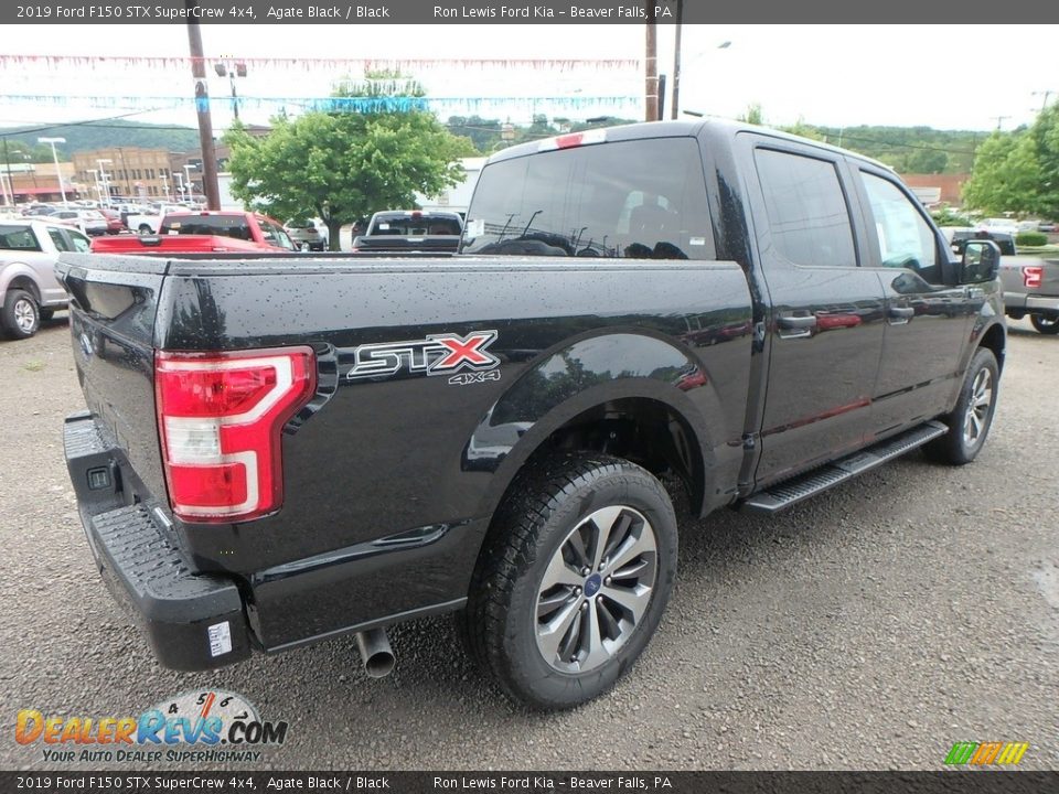 2019 Ford F150 STX SuperCrew 4x4 Agate Black / Black Photo #2