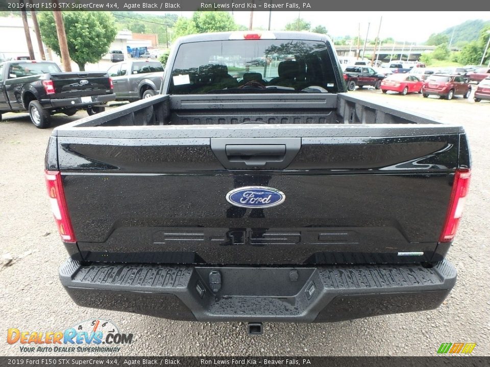 2019 Ford F150 STX SuperCrew 4x4 Agate Black / Black Photo #3