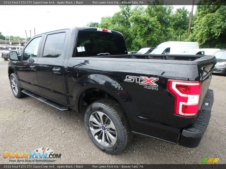 2019 Ford F150 STX SuperCrew 4x4 Agate Black / Black Photo #4