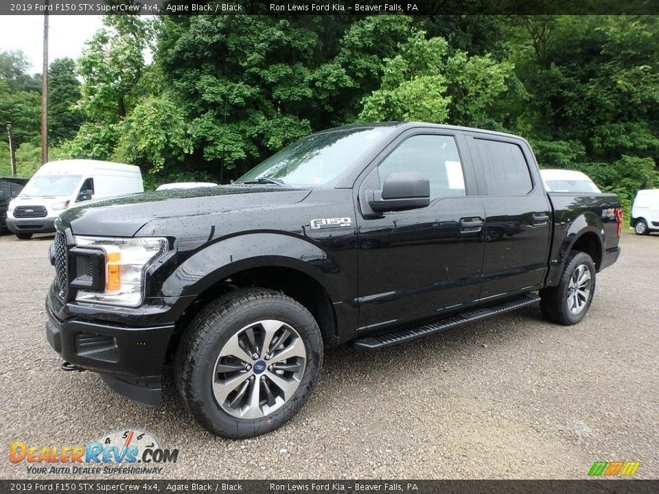 2019 Ford F150 STX SuperCrew 4x4 Agate Black / Black Photo #6