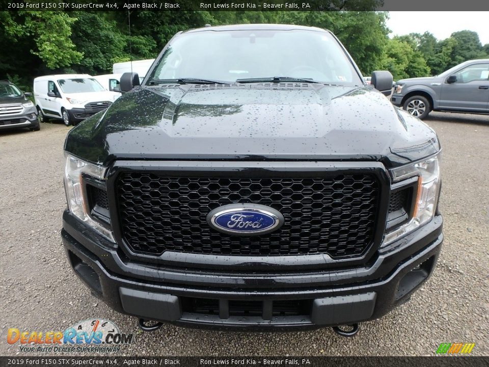 2019 Ford F150 STX SuperCrew 4x4 Agate Black / Black Photo #7