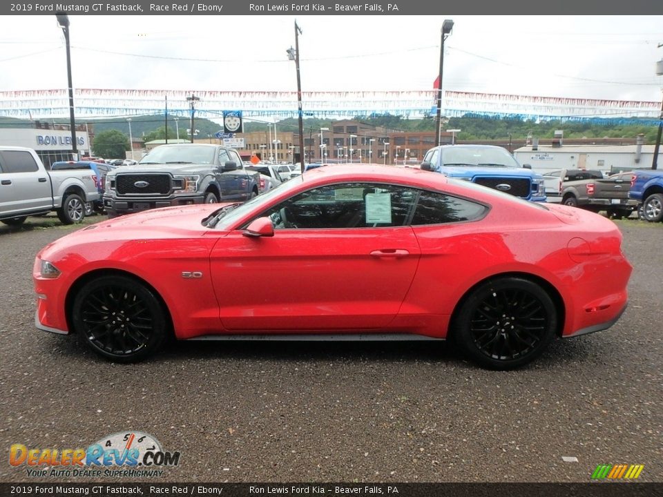 2019 Ford Mustang GT Fastback Race Red / Ebony Photo #5