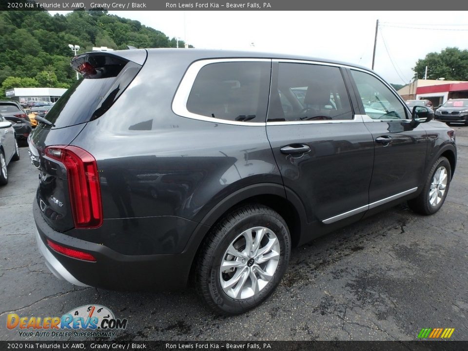 2020 Kia Telluride LX AWD Gravity Grey / Black Photo #2