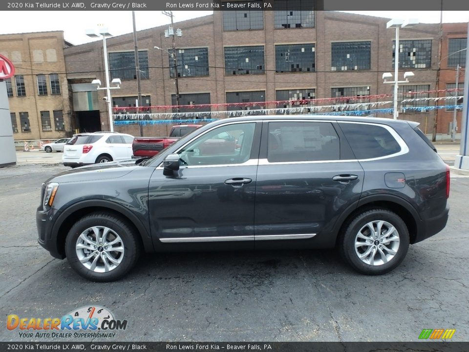 Gravity Grey 2020 Kia Telluride LX AWD Photo #6