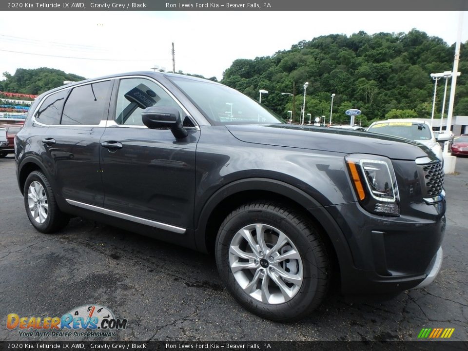 Gravity Grey 2020 Kia Telluride LX AWD Photo #9