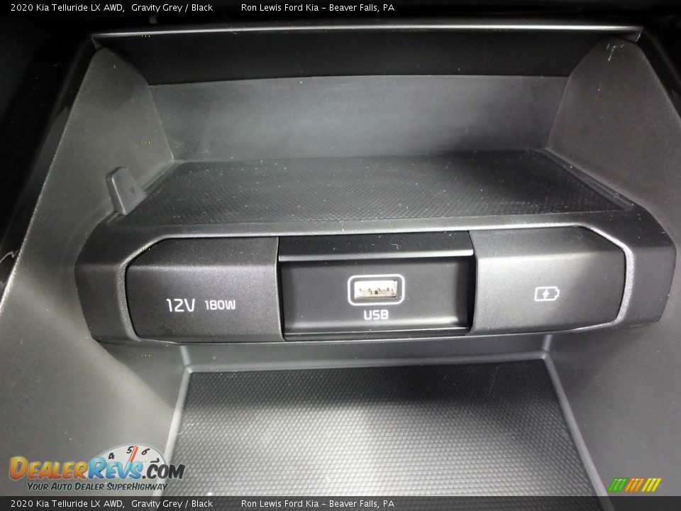 2020 Kia Telluride LX AWD Gravity Grey / Black Photo #19