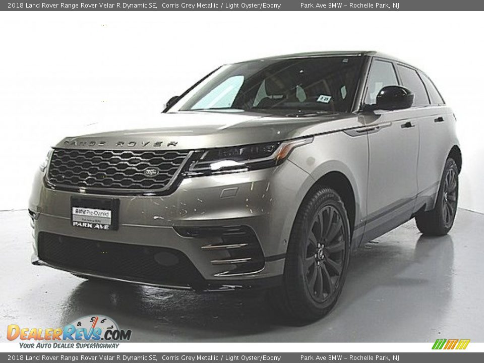 2018 Land Rover Range Rover Velar R Dynamic SE Corris Grey Metallic / Light Oyster/Ebony Photo #1