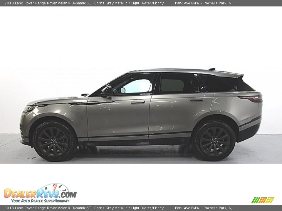 2018 Land Rover Range Rover Velar R Dynamic SE Corris Grey Metallic / Light Oyster/Ebony Photo #2