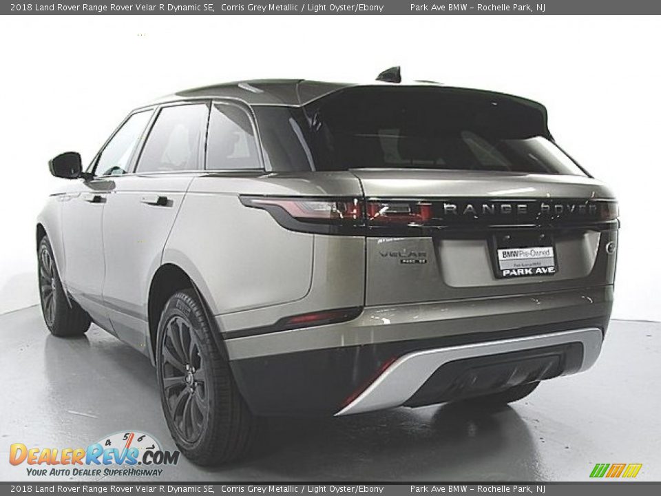 2018 Land Rover Range Rover Velar R Dynamic SE Corris Grey Metallic / Light Oyster/Ebony Photo #3