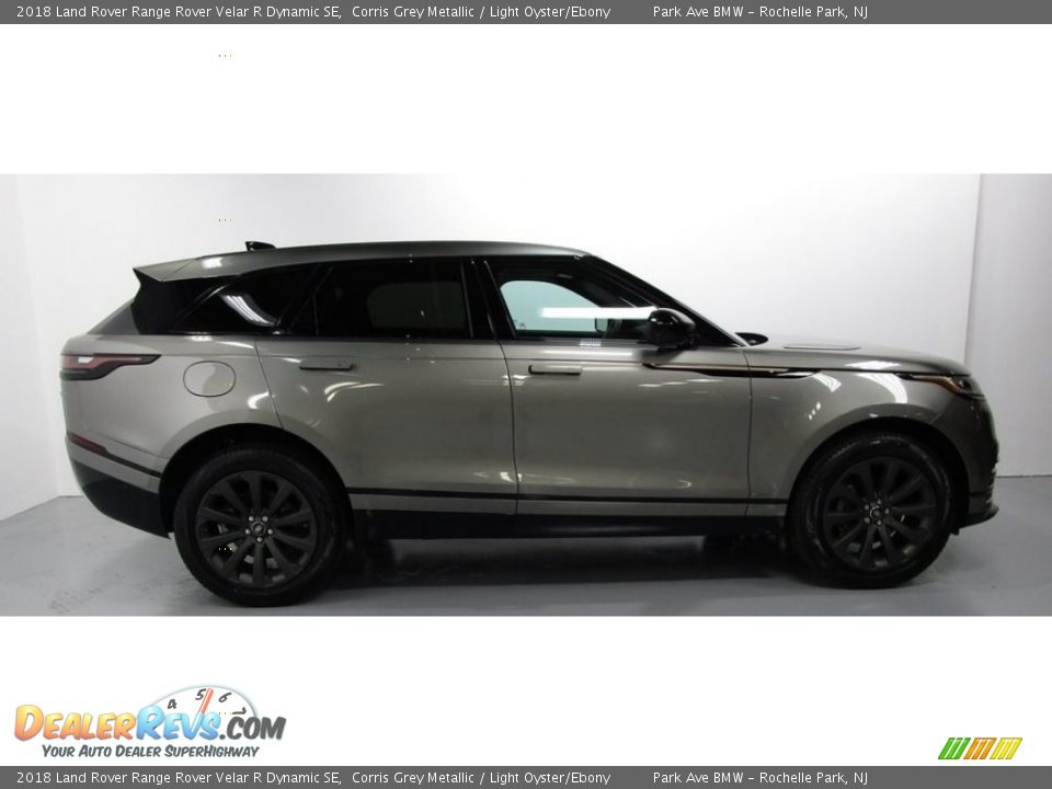 2018 Land Rover Range Rover Velar R Dynamic SE Corris Grey Metallic / Light Oyster/Ebony Photo #6