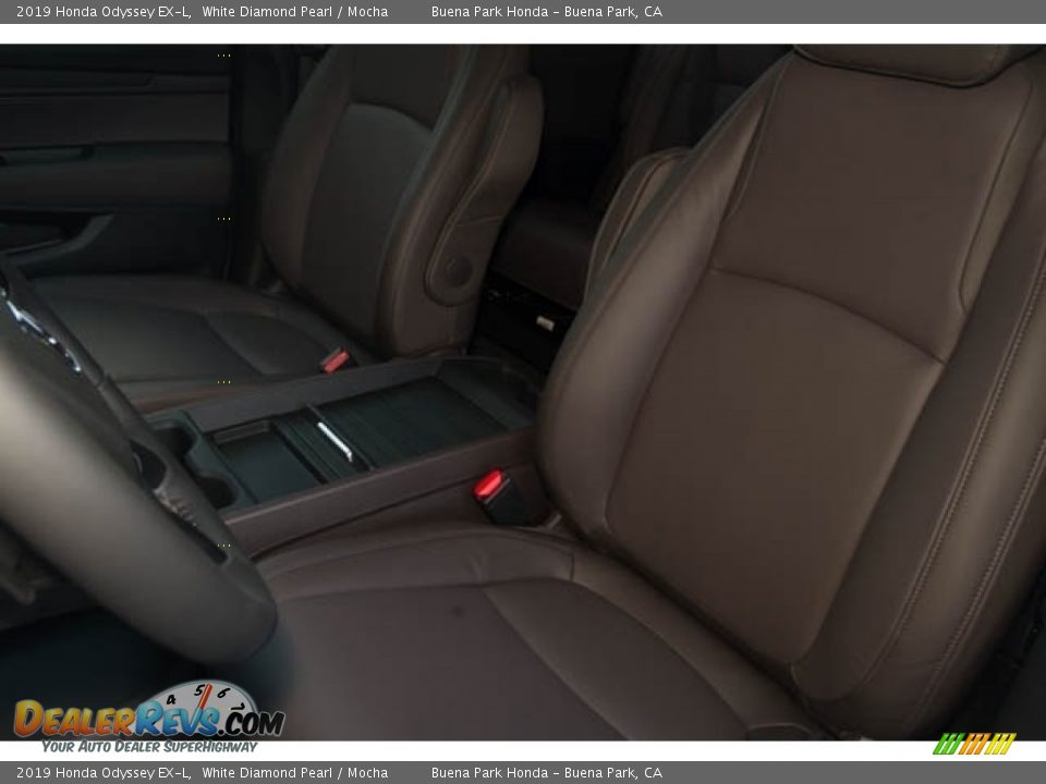 2019 Honda Odyssey EX-L White Diamond Pearl / Mocha Photo #22