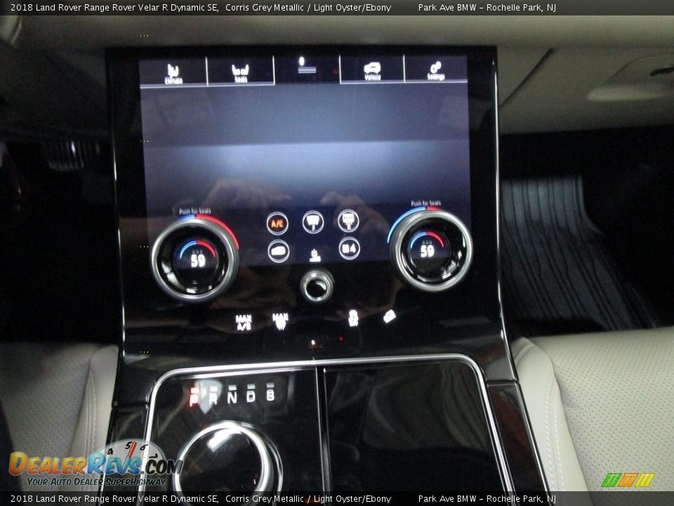2018 Land Rover Range Rover Velar R Dynamic SE Corris Grey Metallic / Light Oyster/Ebony Photo #27