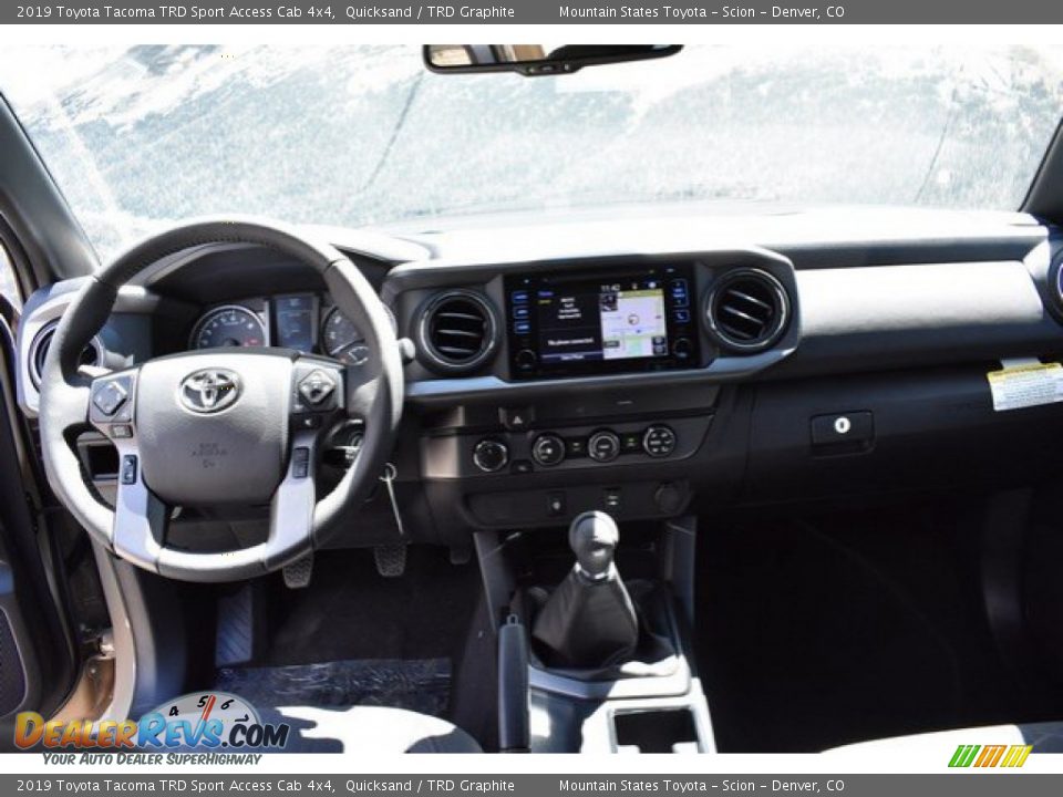 2019 Toyota Tacoma TRD Sport Access Cab 4x4 Quicksand / TRD Graphite Photo #7