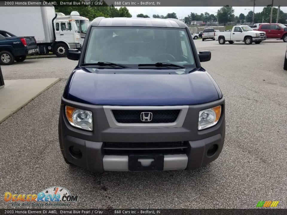2003 Honda Element EX AWD Eternal Blue Pearl / Gray Photo #8