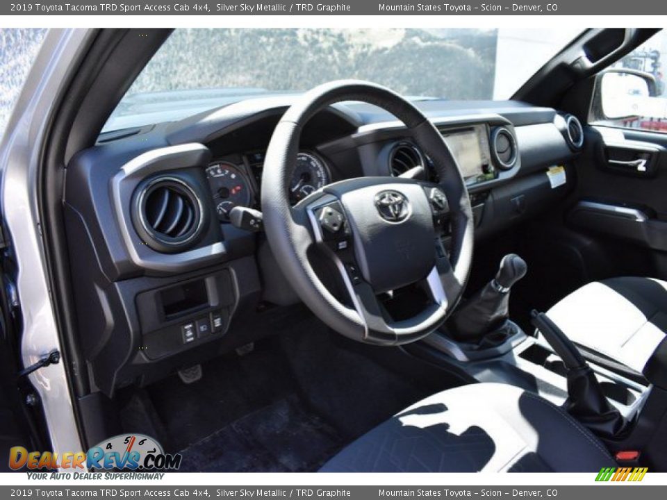 2019 Toyota Tacoma TRD Sport Access Cab 4x4 Silver Sky Metallic / TRD Graphite Photo #5