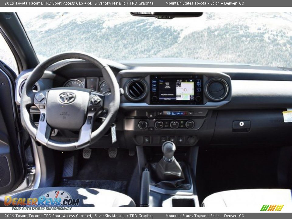 2019 Toyota Tacoma TRD Sport Access Cab 4x4 Silver Sky Metallic / TRD Graphite Photo #7