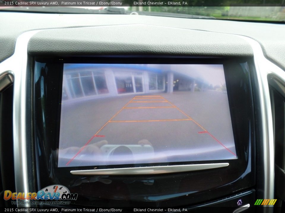 2015 Cadillac SRX Luxury AWD Platinum Ice Tricoat / Ebony/Ebony Photo #20