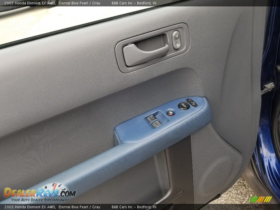 2003 Honda Element EX AWD Eternal Blue Pearl / Gray Photo #15