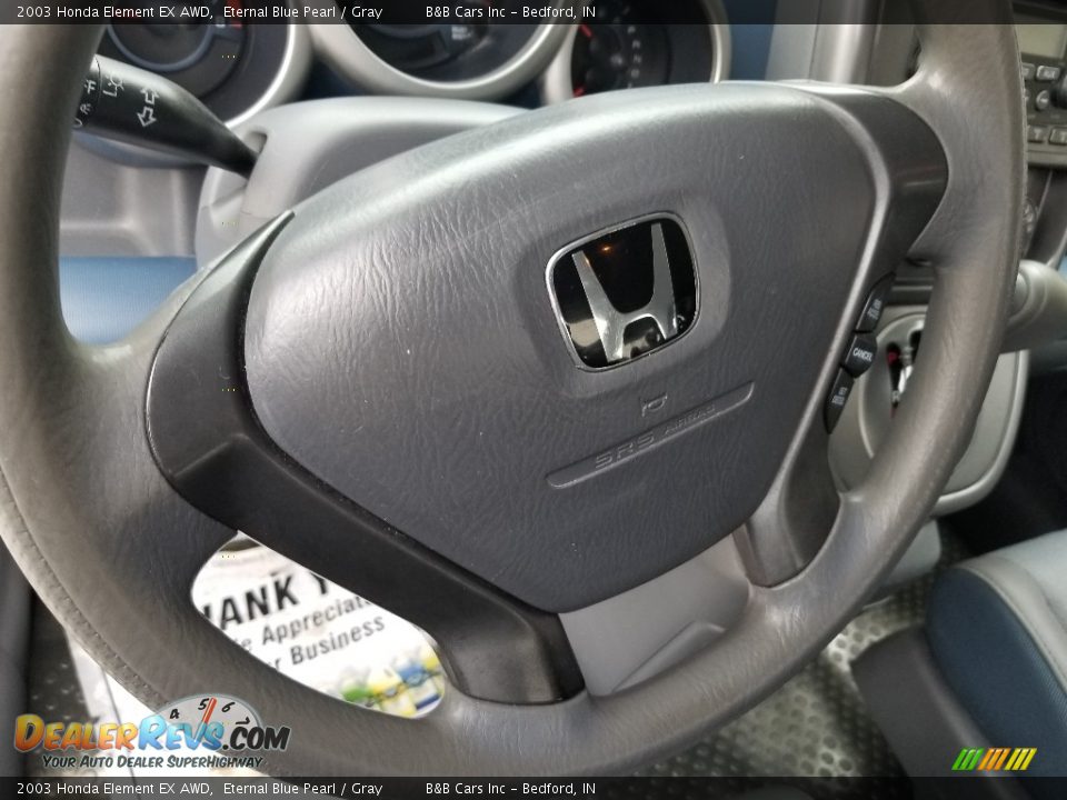 2003 Honda Element EX AWD Eternal Blue Pearl / Gray Photo #17