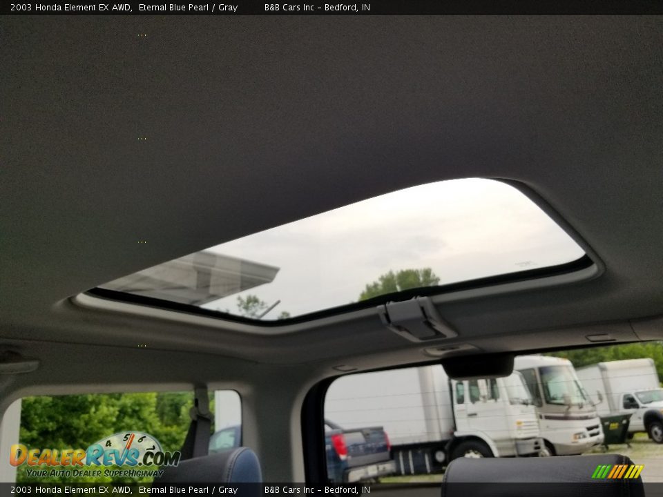2003 Honda Element EX AWD Eternal Blue Pearl / Gray Photo #21