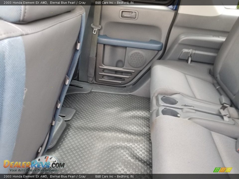 2003 Honda Element EX AWD Eternal Blue Pearl / Gray Photo #22