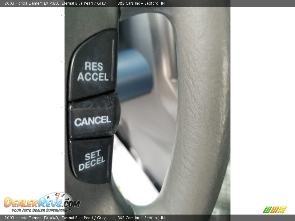2003 Honda Element EX AWD Eternal Blue Pearl / Gray Photo #28