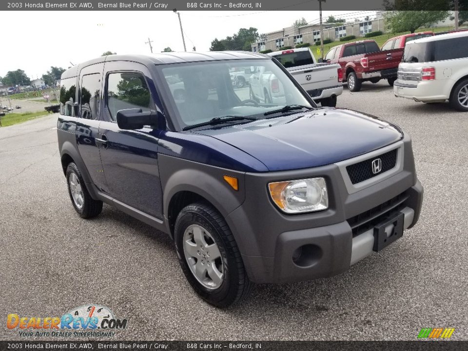 2003 Honda Element EX AWD Eternal Blue Pearl / Gray Photo #31