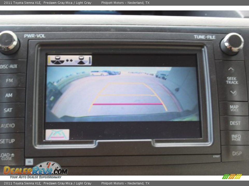 2011 Toyota Sienna XLE Predawn Gray Mica / Light Gray Photo #20