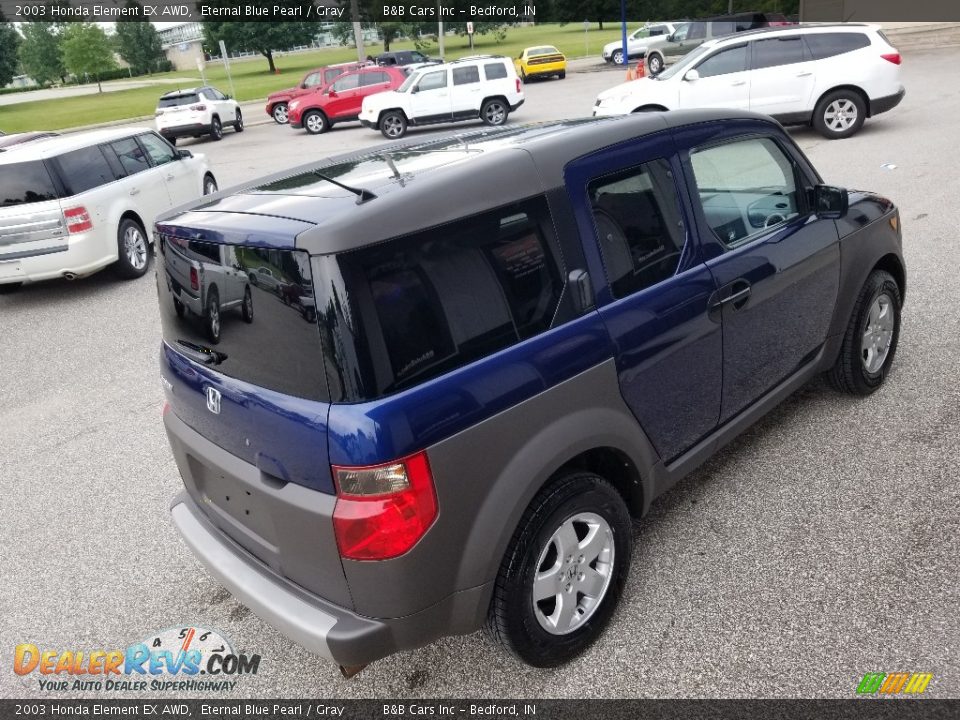 2003 Honda Element EX AWD Eternal Blue Pearl / Gray Photo #33