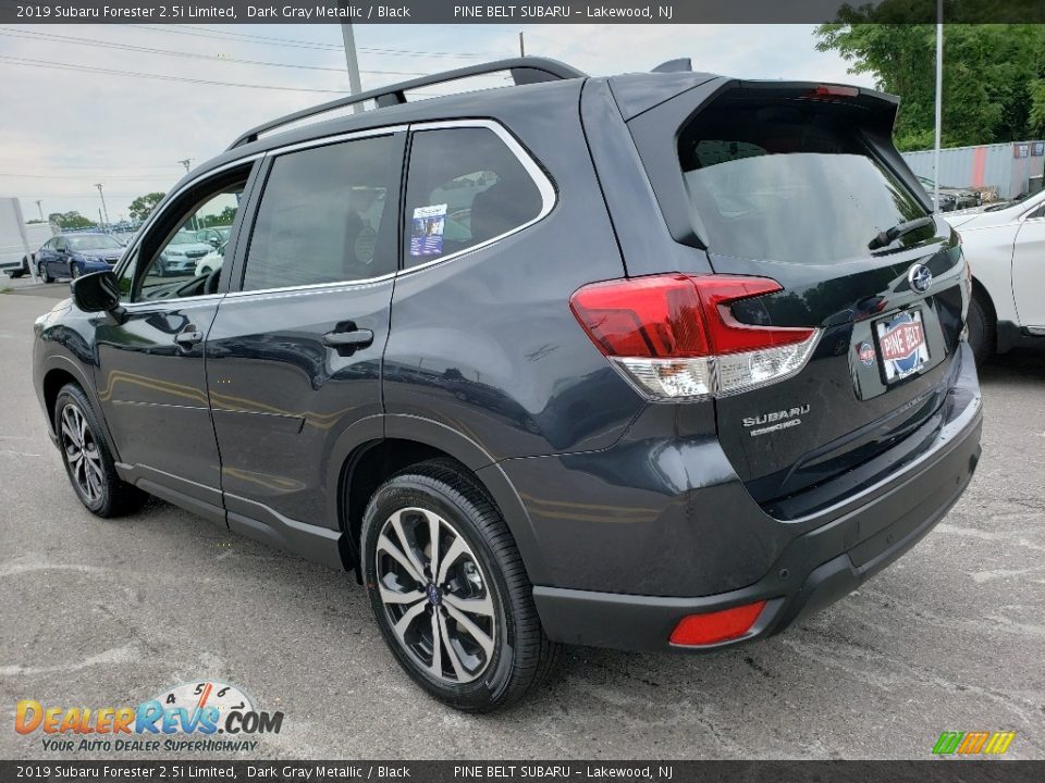 2019 Subaru Forester 2.5i Limited Dark Gray Metallic / Black Photo #4