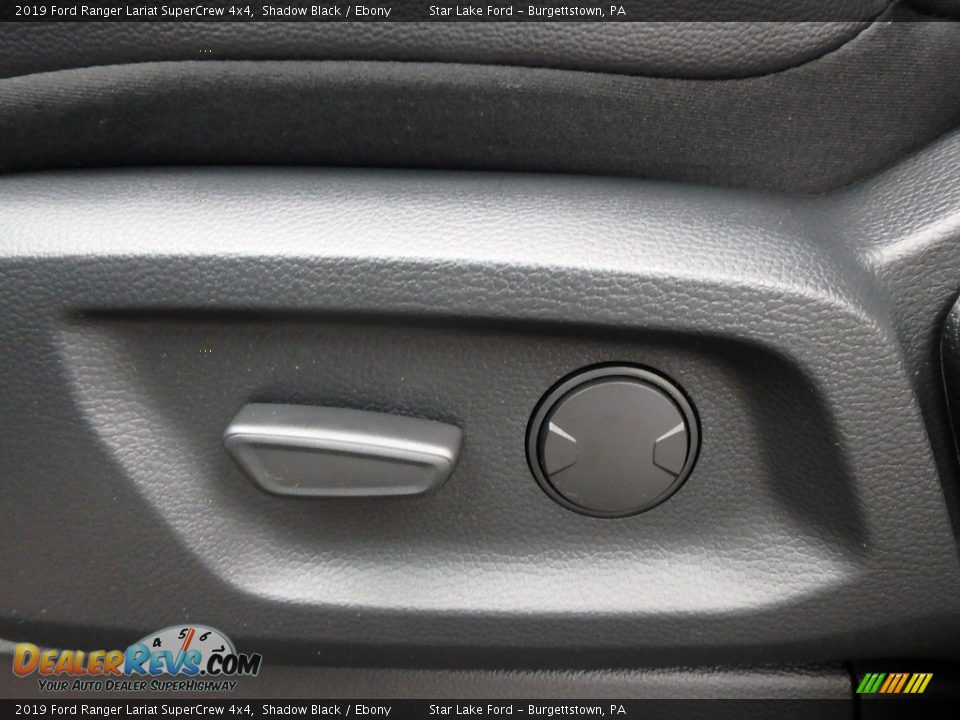 2019 Ford Ranger Lariat SuperCrew 4x4 Shadow Black / Ebony Photo #15