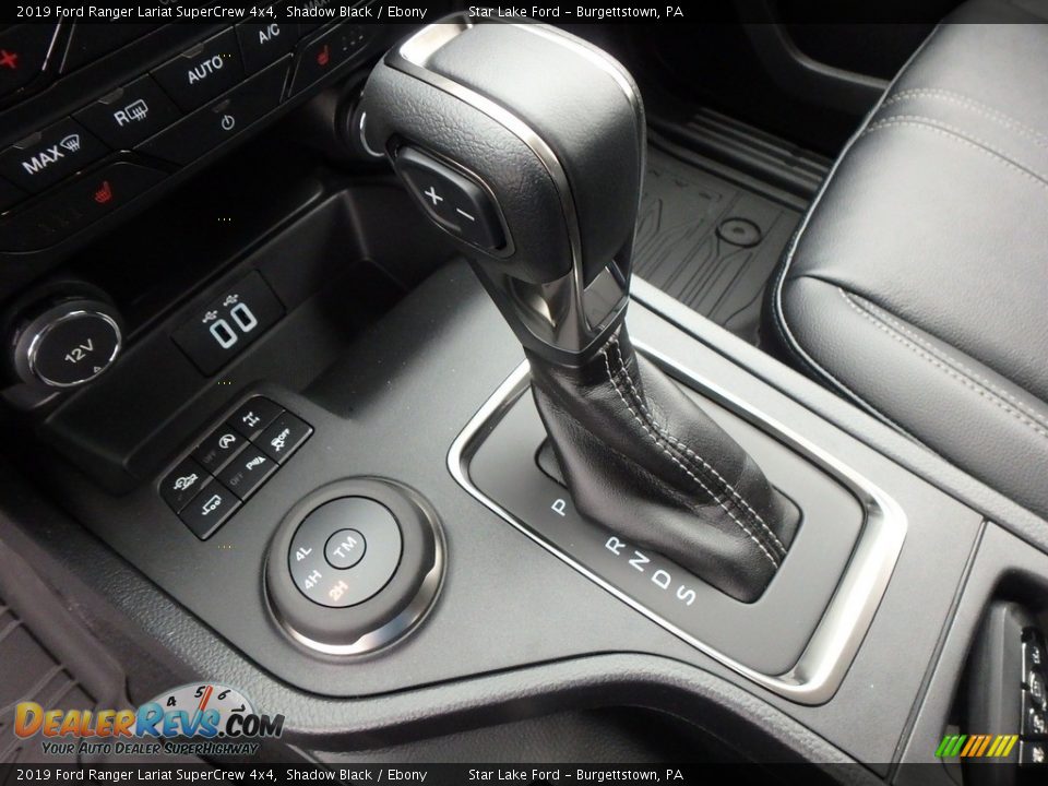 2019 Ford Ranger Lariat SuperCrew 4x4 Shifter Photo #16