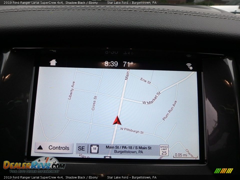 Navigation of 2019 Ford Ranger Lariat SuperCrew 4x4 Photo #19