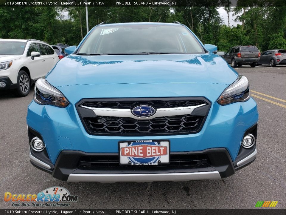 2019 Subaru Crosstrek Hybrid Lagoon Blue Pearl / Navy Photo #2