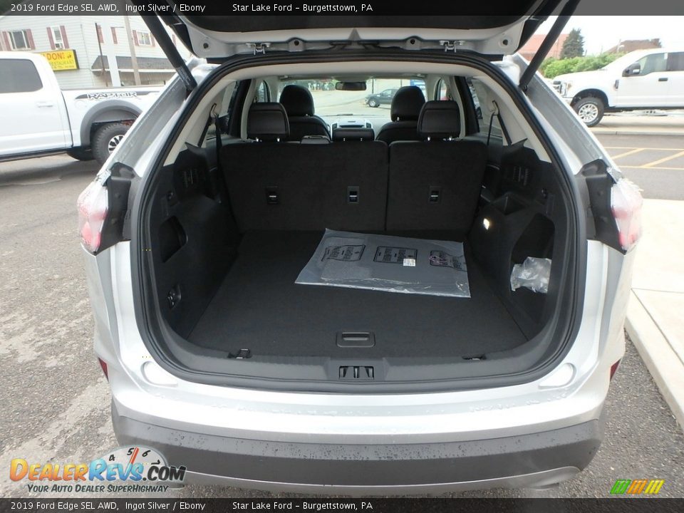 2019 Ford Edge SEL AWD Ingot Silver / Ebony Photo #7