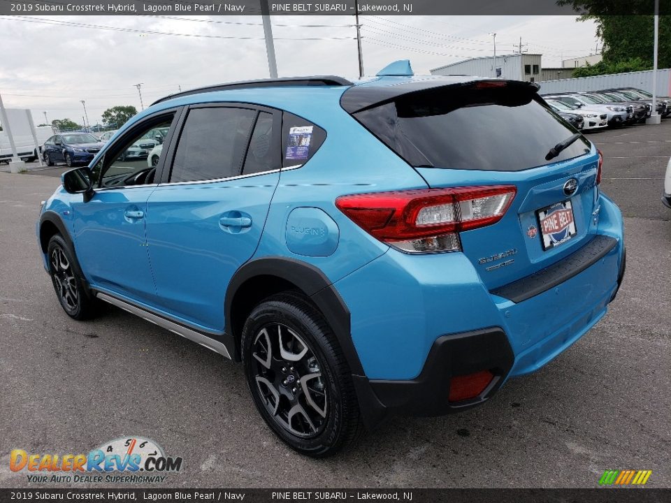 2019 Subaru Crosstrek Hybrid Lagoon Blue Pearl / Navy Photo #4