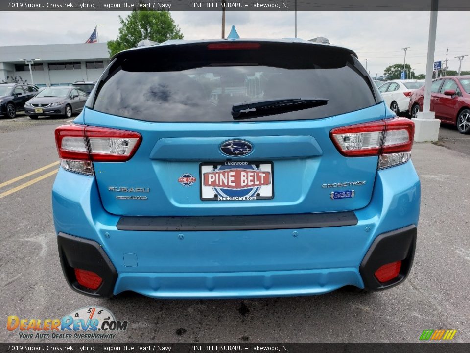 2019 Subaru Crosstrek Hybrid Lagoon Blue Pearl / Navy Photo #5