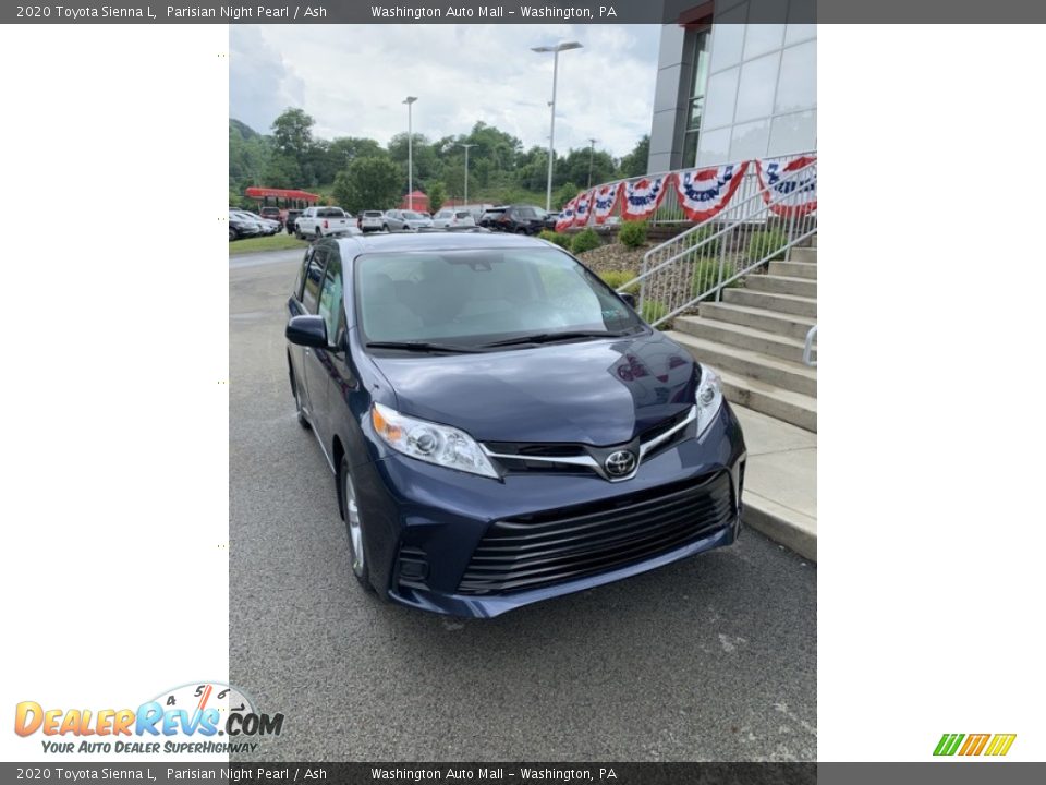 2020 Toyota Sienna L Parisian Night Pearl / Ash Photo #2