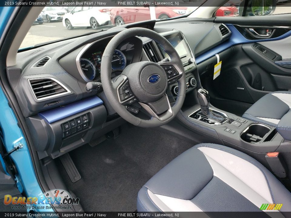 Navy Interior - 2019 Subaru Crosstrek Hybrid Photo #7