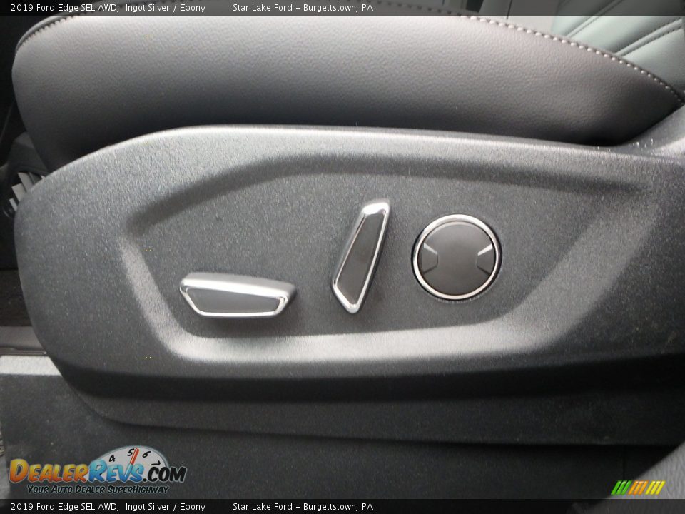 2019 Ford Edge SEL AWD Ingot Silver / Ebony Photo #15