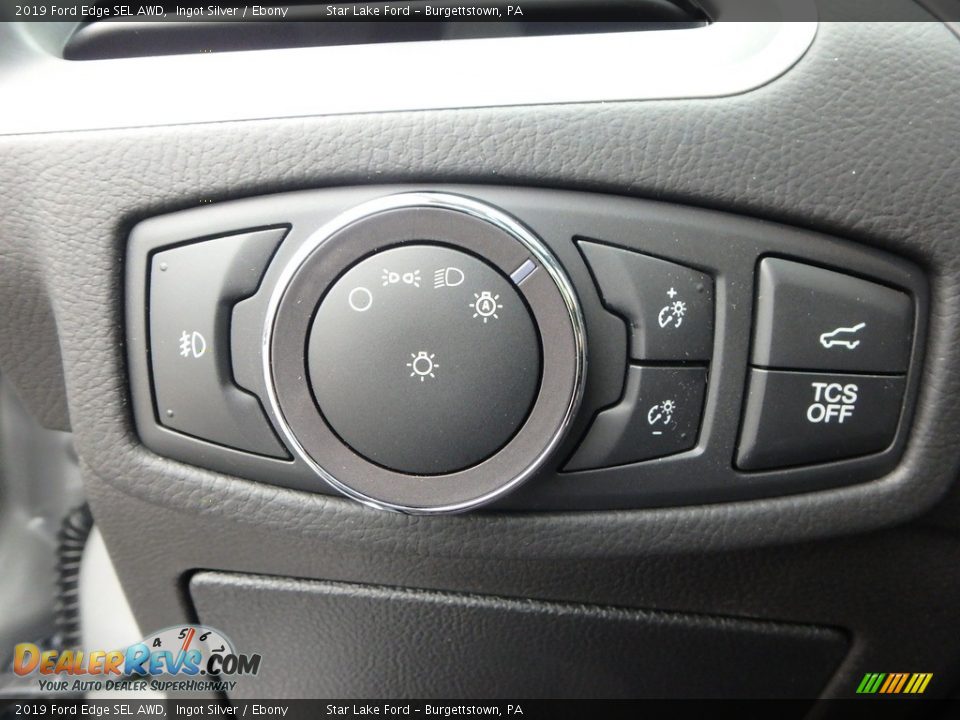 2019 Ford Edge SEL AWD Ingot Silver / Ebony Photo #20