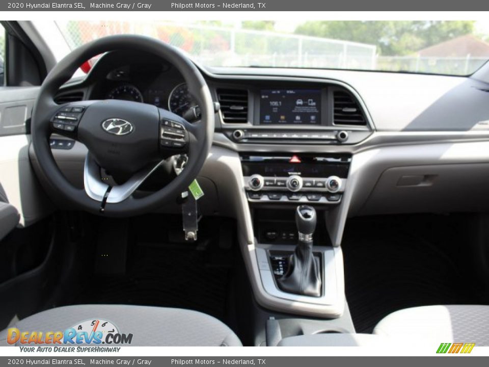 2020 Hyundai Elantra SEL Machine Gray / Gray Photo #18