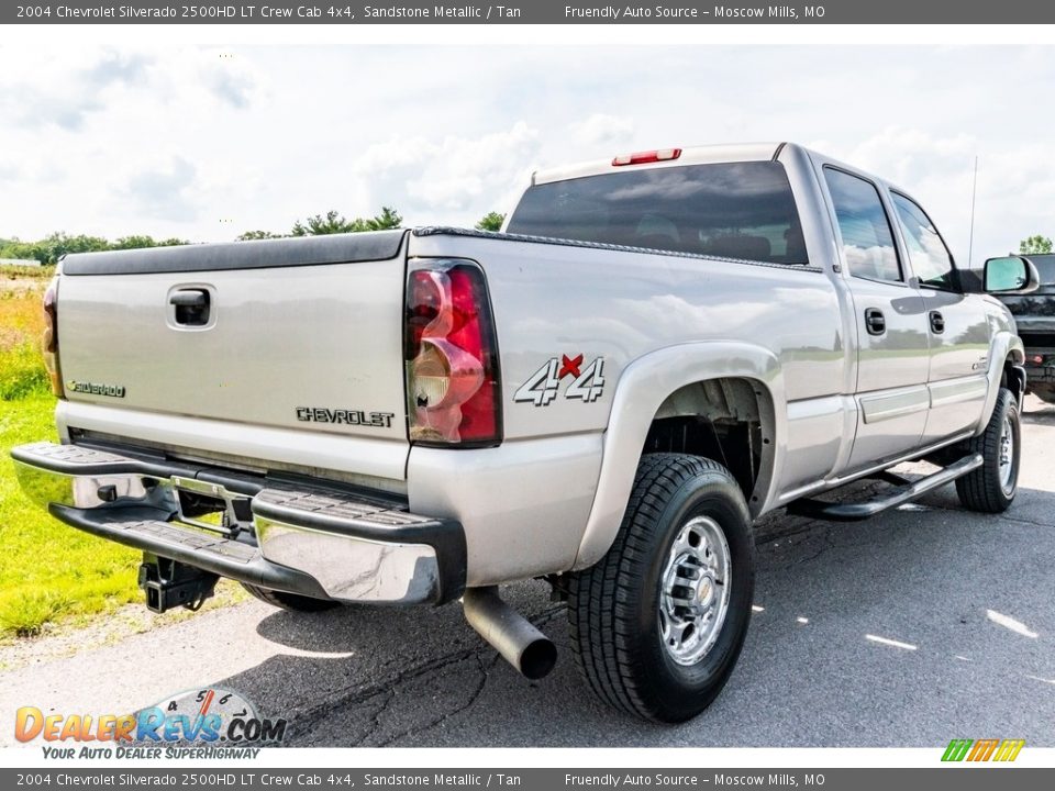 2004 Chevrolet Silverado 2500HD LT Crew Cab 4x4 Sandstone Metallic / Tan Photo #3