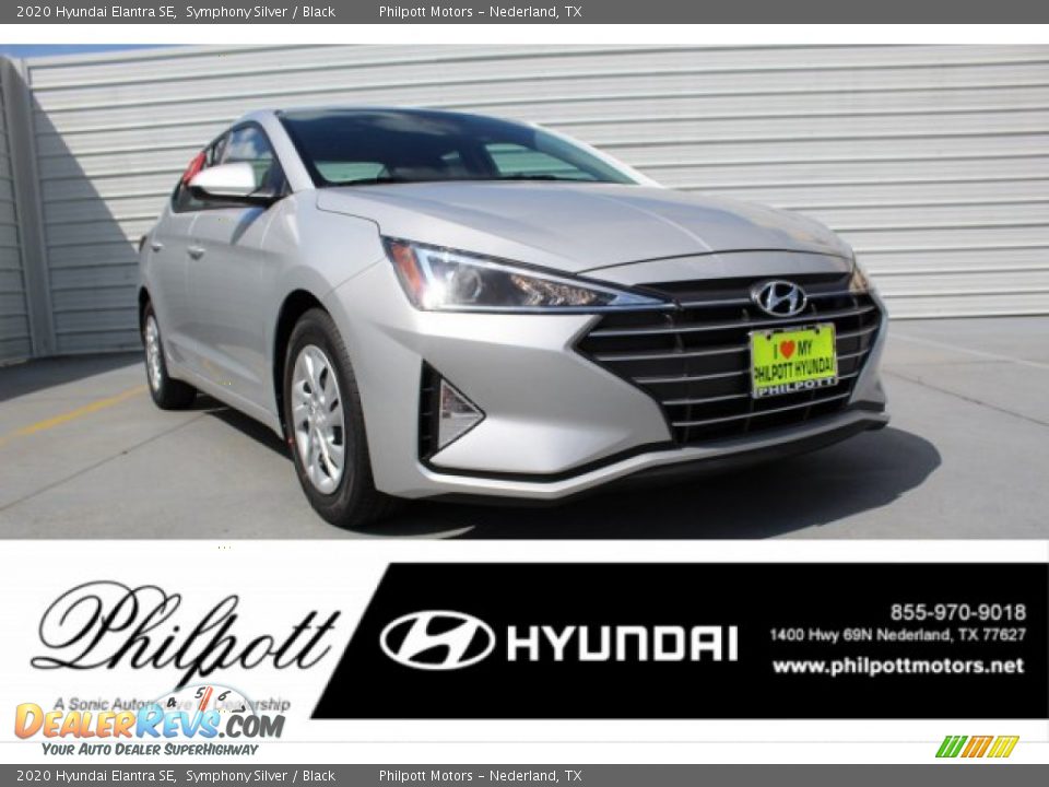 2020 Hyundai Elantra SE Symphony Silver / Black Photo #1